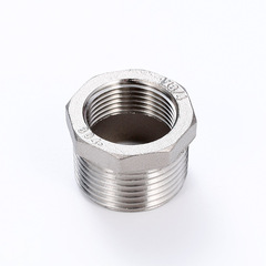 Stainless steel core-filling joint 304, inner and outer wire conversion hexagonal joint, 4-point 6-point core-filling conversion joint, variable diameter