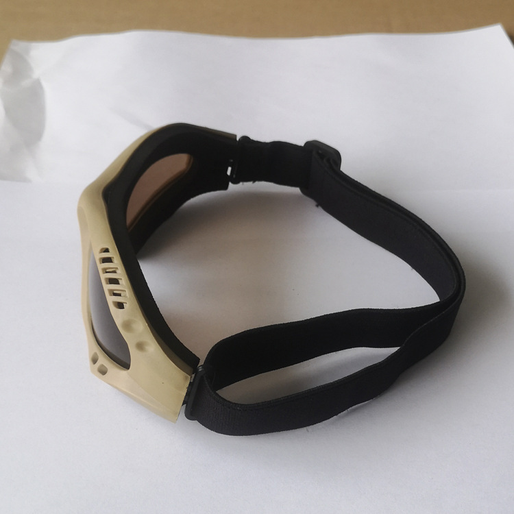 Özelleştirilebilir atış taktik gözlükleri, rüzgar geçirmez kum çölü gözlükleri, gerçek kişi CS orman alanı gözlükleri_voghion.com