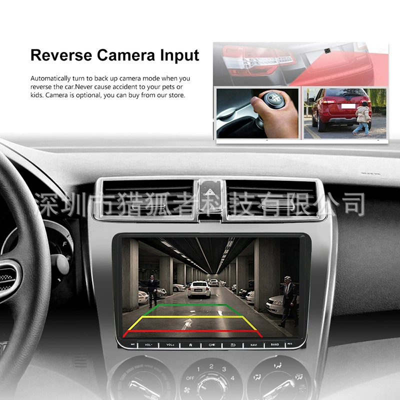Подходит для 9-дюймового мультимедийного плеера автомобиля, тонкий Android 13, HD GPS-навигация, центральный автомобильный контроллер