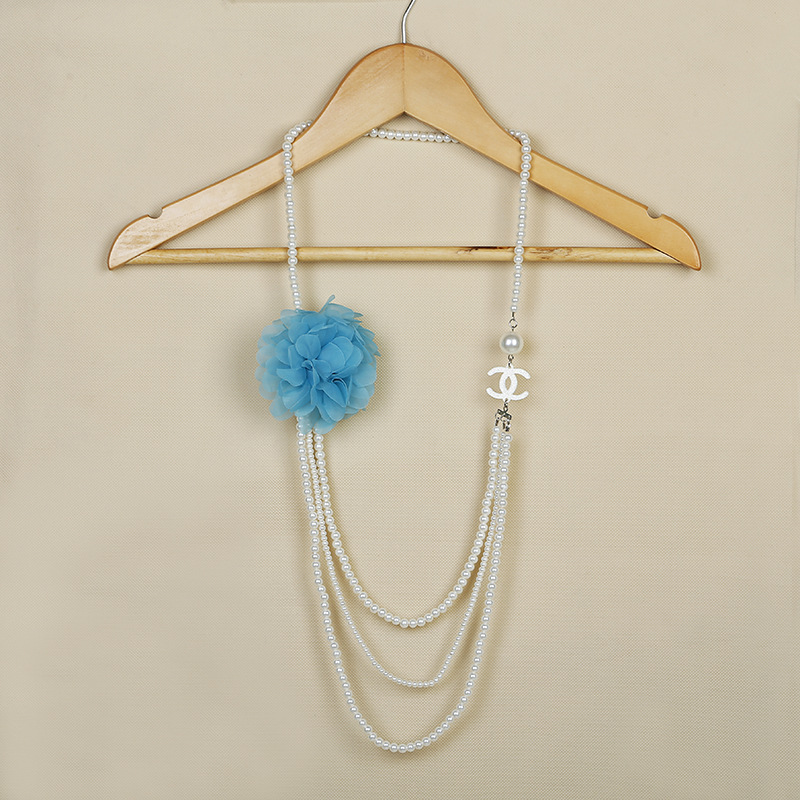 3 층 플라워 레이크 블루