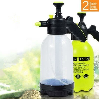2 л Лейка пневматическая Лейка поливочная Лейка дезинфекционный опрыскиватель высокого давления Садоводство выращивание цветов инструмент для мойки автомобилей