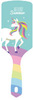 Square cartoon pony, soft heel, rainbow air bag, brush