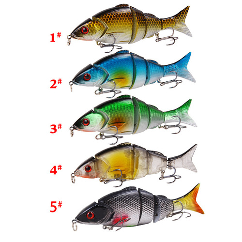 Lure Bait 12.5 cm/21 g Multi-Five Fish Triple Strengthen Blood Slot Hook Hard Bait Minnow Lure Fake Bait 