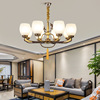 Creative ceiling lamp for living room, modern retro glossy lights for country house, Chinese style