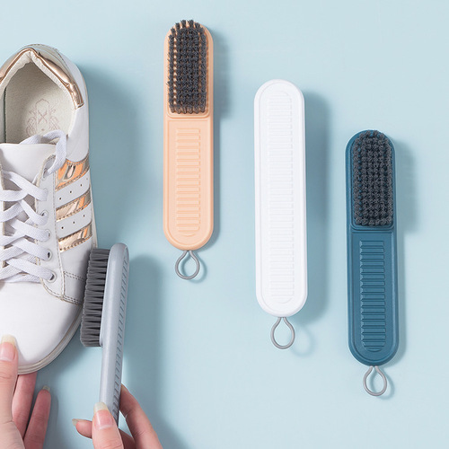 Creative household soft-bristled laundry brush, multi-functional plastic housework cleaning brush, shoe washing brush and clothes brush