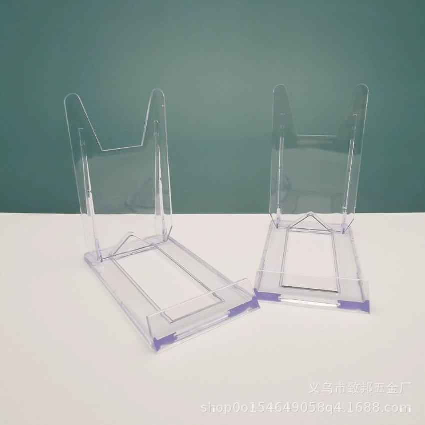 Пластиковый держатель визитной карточки висит пластина стойки пластина Кронштейн ремесло пластины дисплей стойки фоторамка медаль Дисплей стойки съемный Ассамблеи