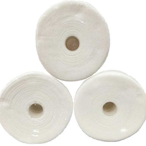 Face wash towel factory wholesale pure cotton large roll non-woven cotton soft towel beauty salon disposable cleansing towel dry and wet