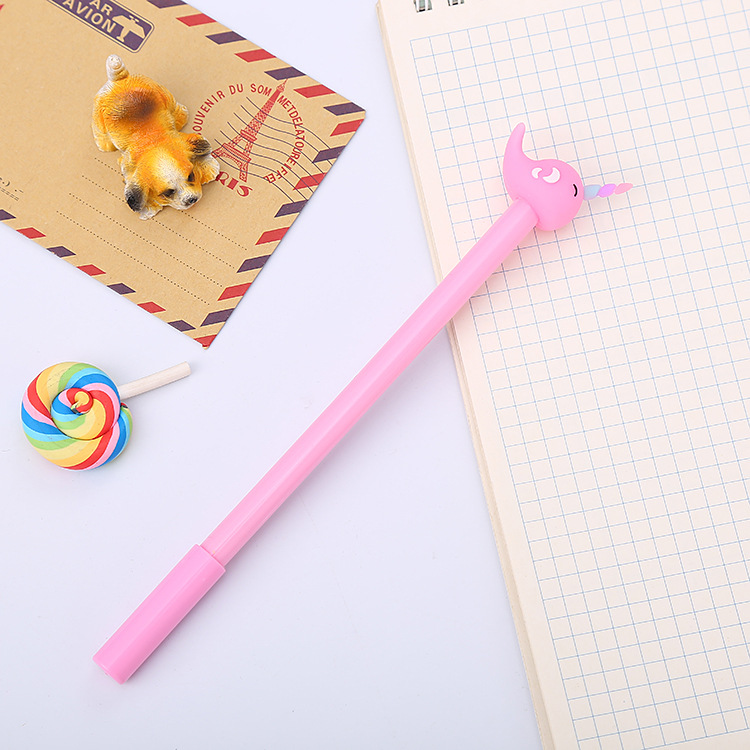 Dibujos animados aprendizaje papelería ballena pluma de gel estudiante creativo escritura práctica palabra pluma a base de agua linda oficina firma pluma