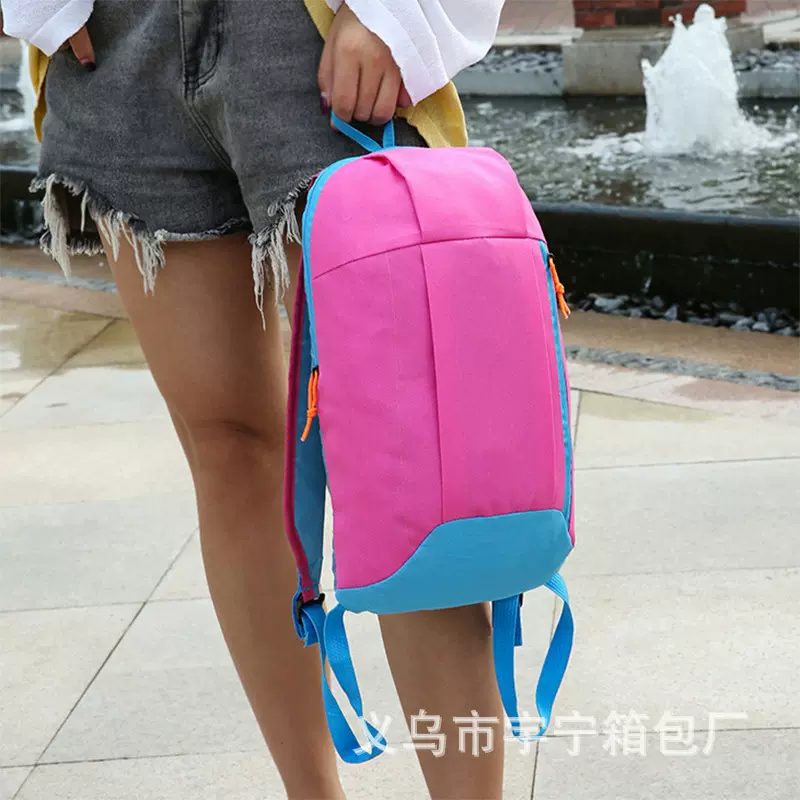 跨境外贸小巧学生书包培训班背包双肩包骑行赛事便携包登山户外包