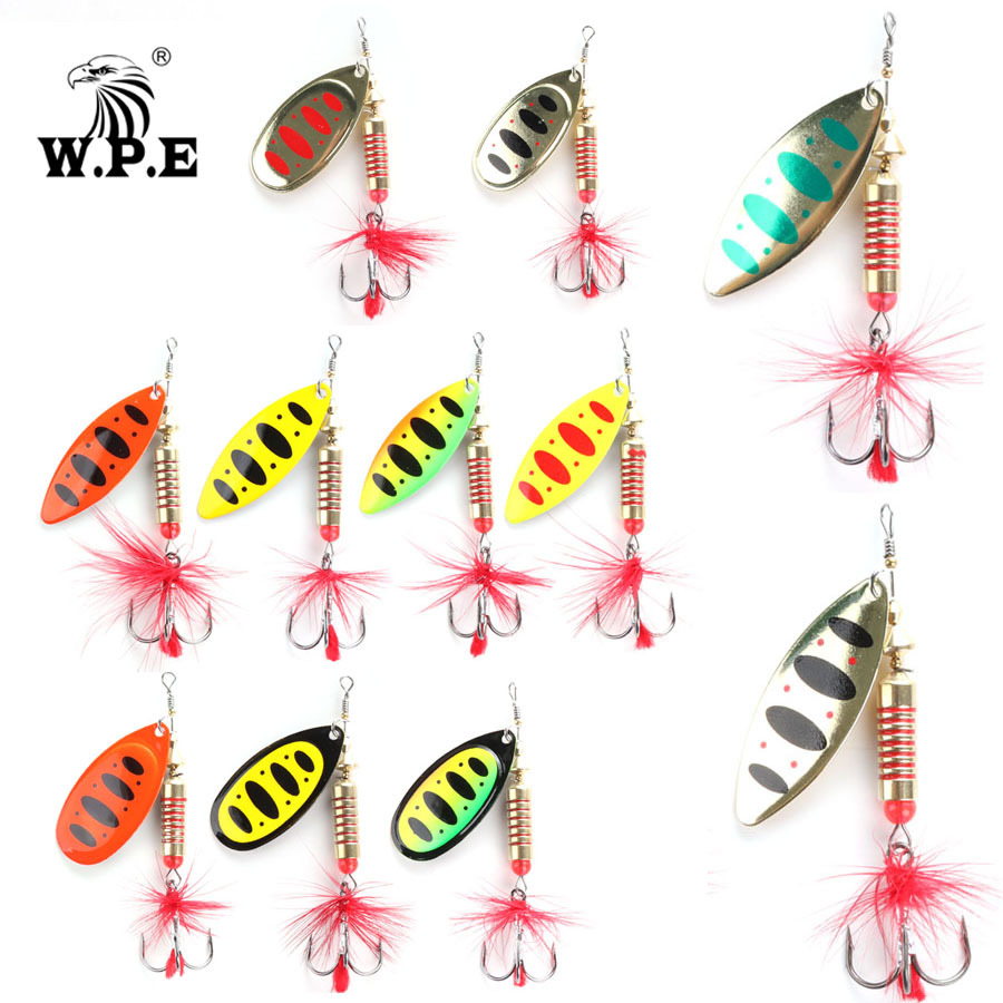 W.P.E Luya cebo hélice tractor cebo duro lápiz flotante lentejuelas cebo de pesca carretera cebo falso cebo duro cebo sumergido