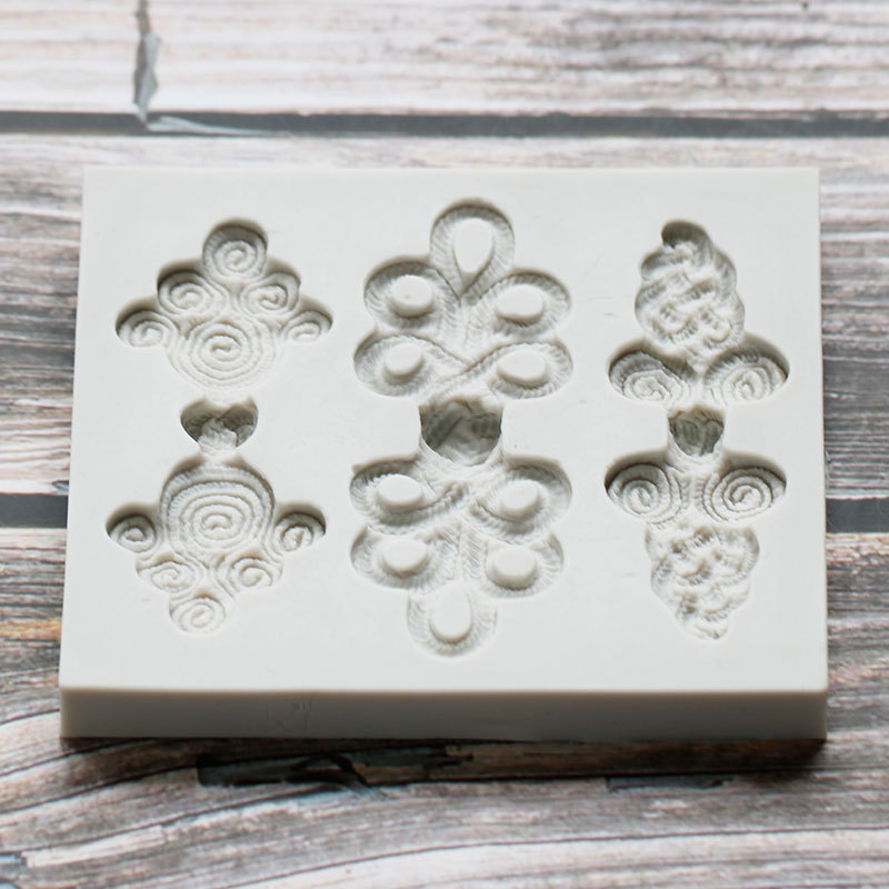 DIY nudo chino cheongsam botón modelado líquido molde de silicona fondant arcilla cerámica suave epoxi molde decorativo