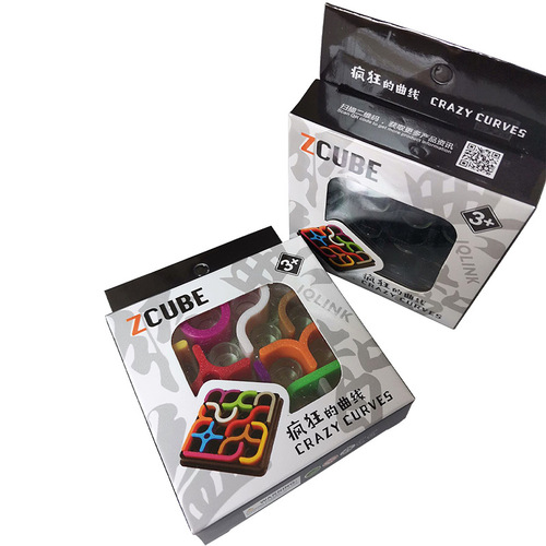 IQLINK Brain Teaser Puzzles CRAZY CURVES Mad Curves Intelligence Toys Wholesale