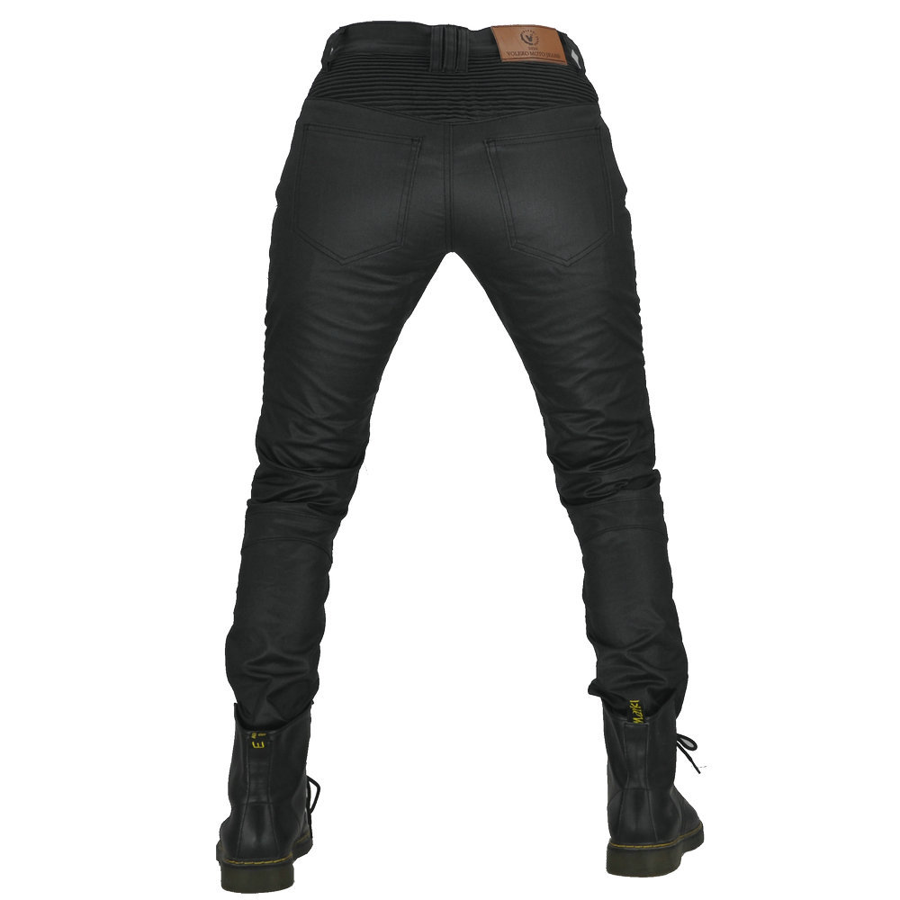 Directo de fábrica recubierto impermeable de la motocicleta pantalones vaqueros de la motocicleta de carreras Caballero femenino pantalones de montar equipo de protección