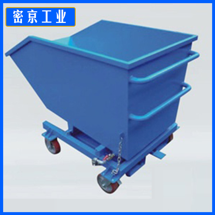 厂家供应批发不锈钢普通铁屑车装配线铁屑车自卸式工具车