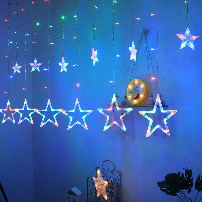 Lámpara de estrella Lámpara decorativa led Lámpara de estrella pentagonal