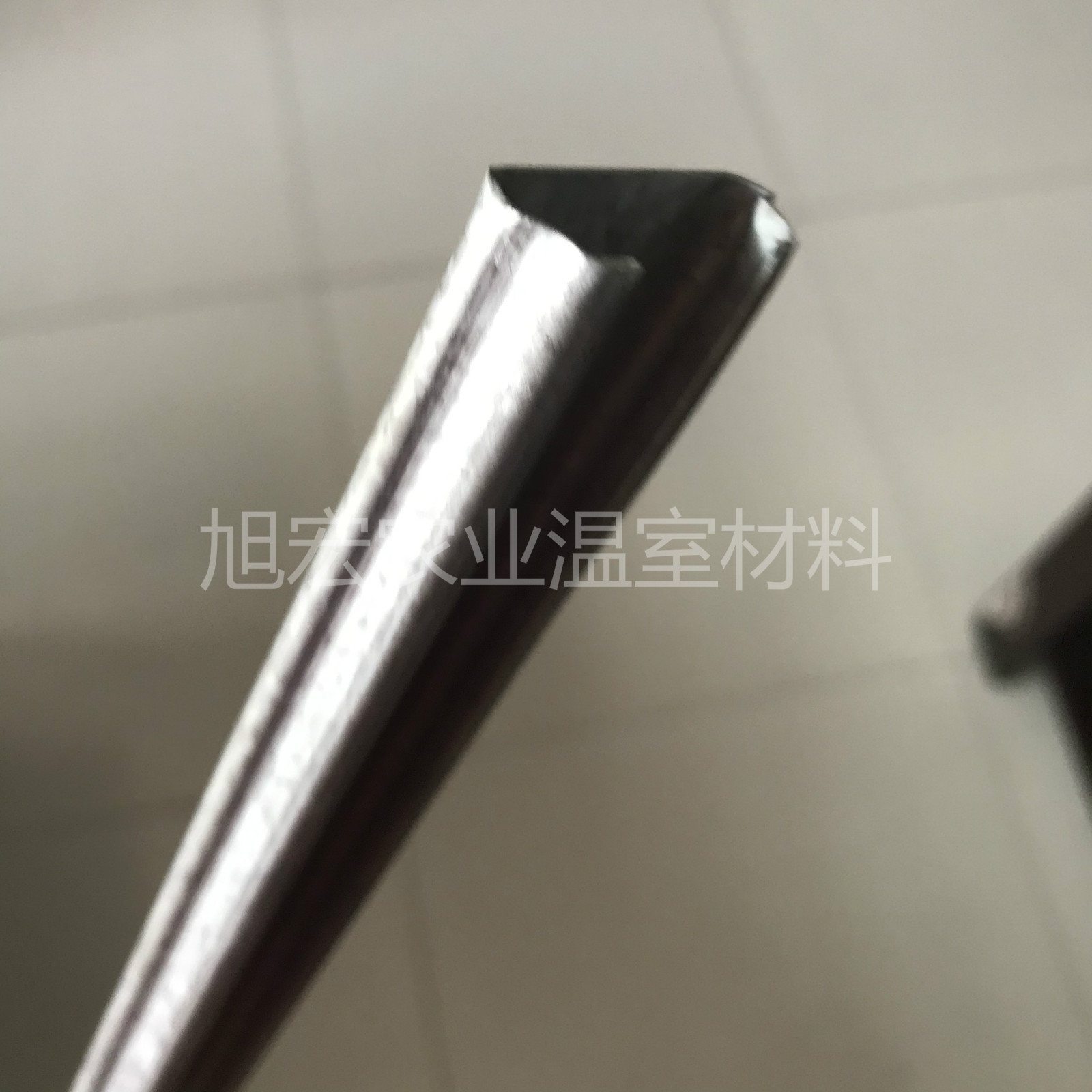 大棚压膜槽卡簧  镀锌钢板卡膜槽06卡槽批发温室大棚配件燕尾槽