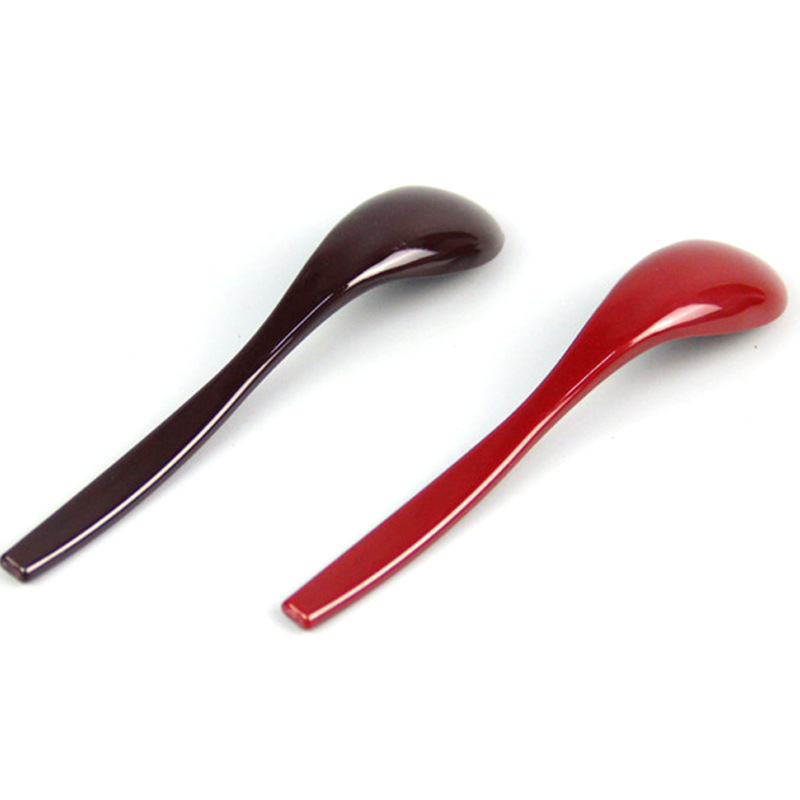 Japanese Style Coffee Stirring Spoon With Long Handle Plastic_voghion.com
