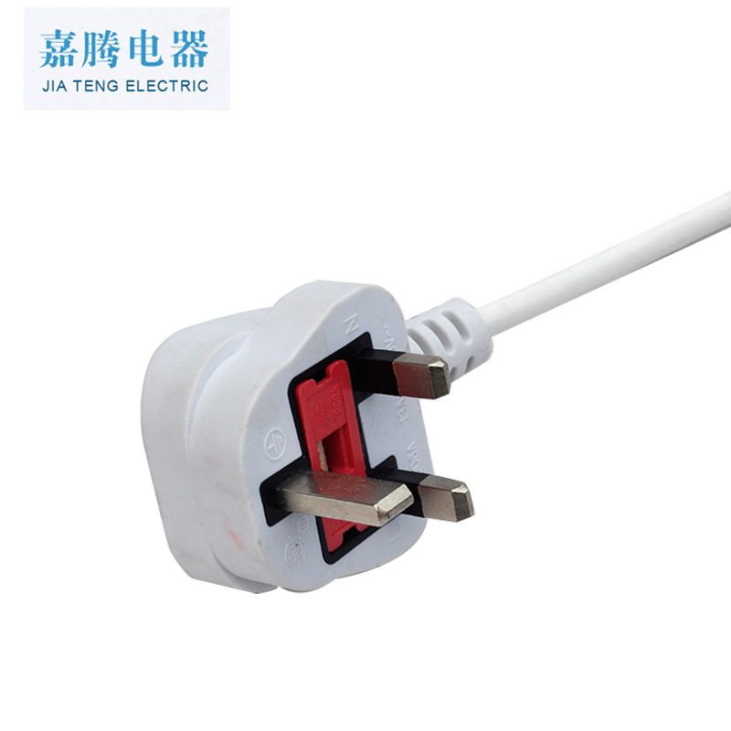 英规三芯插头电源线TS-103认证电源线欧规欧式电源线插头