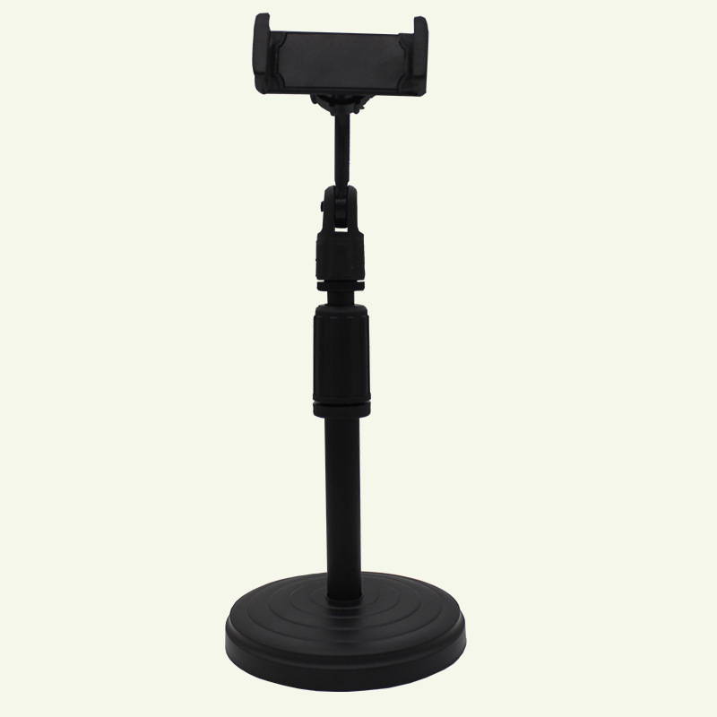 Mobile phone live broadcast bracket disc base desktop universal lazy person Photo Video bedside bracket