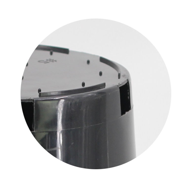 [Cuenca del galón] delgado de 5 galones de plántulas de jardinería cuenca de galón negro anti-envejecimiento de plástico resistente a la caída de maceta