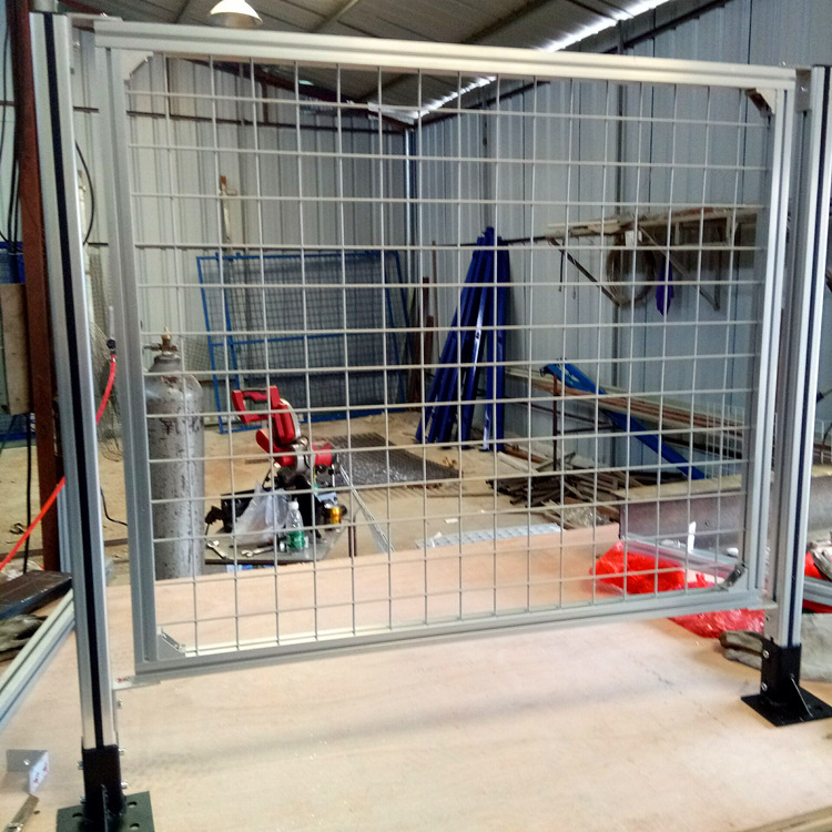 供应东莞铝合金车间隔离网 铝合金隔离栅 防护网 防护栅厂家定 制