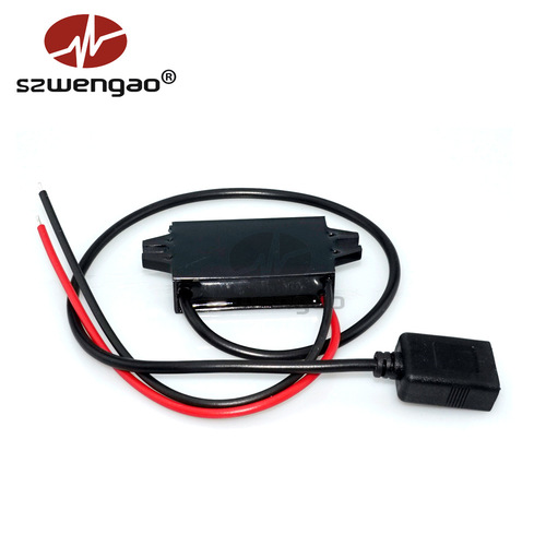 12V to 5V 3A car USB smart charger 24V to 5V step-down module 15W car power converter