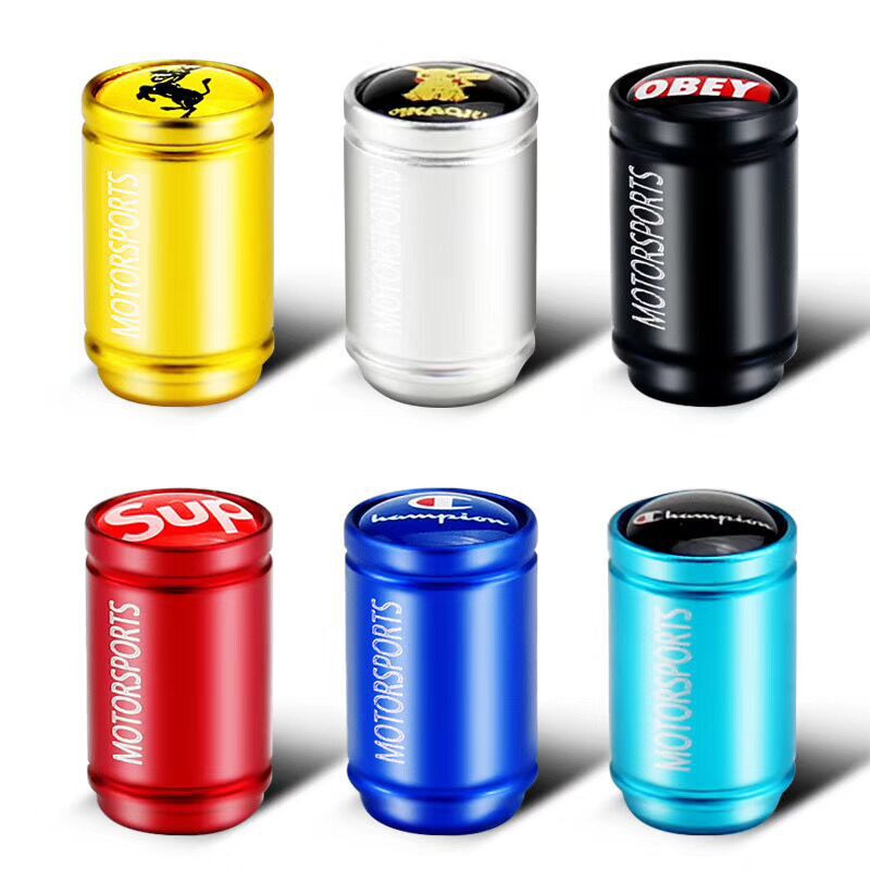 Matte Aluminum Alloy Car Tire Valve Caps, Valve Core Caps, Tire Caps, Black American-Style Valve Caps Matte Aluminum Alloy Car Tire Valve Caps, Valve Core Caps, Tire Caps, Black American-Style Valve Caps