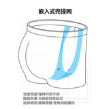 阿里虎 Защитные трусы, дизайнерские шорты, средняя посадка, 3D