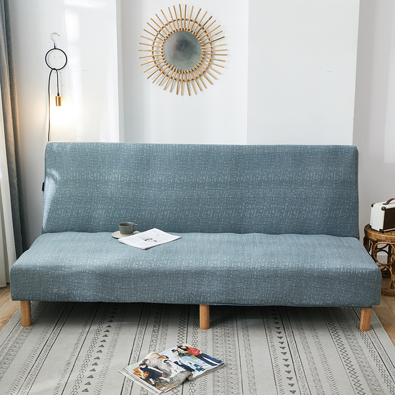 外贸供货 全盖沙发床套简易折叠无扶手弹力沙发套罩布艺全包通用