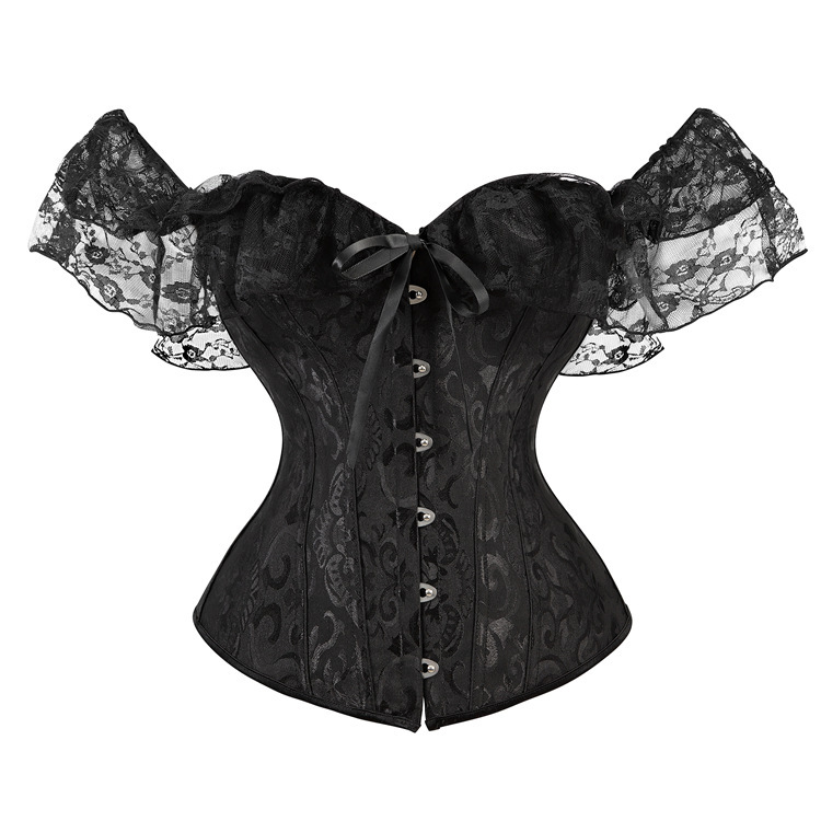 Jacquard lace shoulder strap court body shaping jacket Amazon AliExpress wish cross-border e-commerce supply