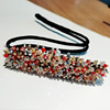 Korean headdress tie half pill hair, the female hundreds of fluffy, simple and lazy hair clip Korean bud spot