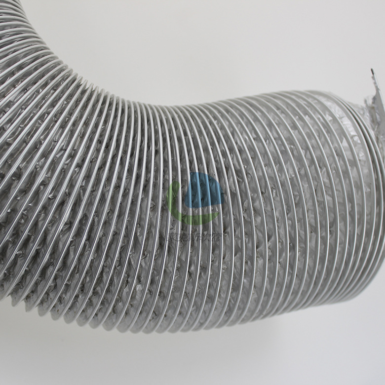 厨房油烟机排烟管铝箔伸缩风管配房钢丝伸缩排烟管道排气扇排风管
