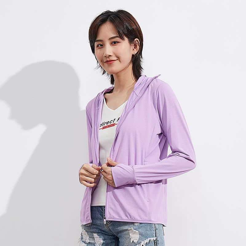 Sun protection windbreaker jacket, breathable UV-blocking, lightweight summer outerwear