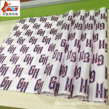 批发28克双色半透明蜡光纸印刷鞋子包装纸30克雪地靴防潮包装纸