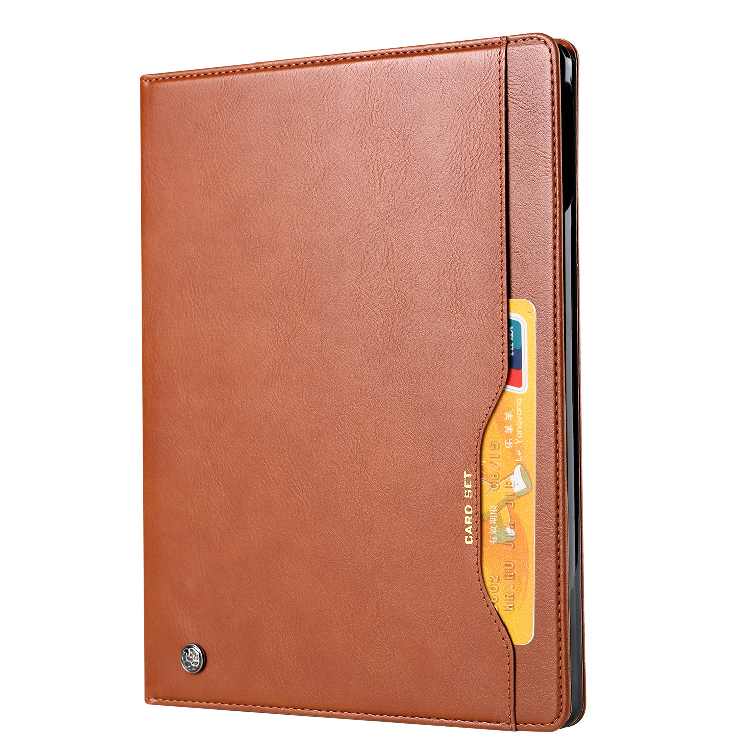 Funda de Cuero para Tableta iPad Air de 11 Pulgadas, Imitación de Cuero con Atracción Magnética y Tarjetero image 7