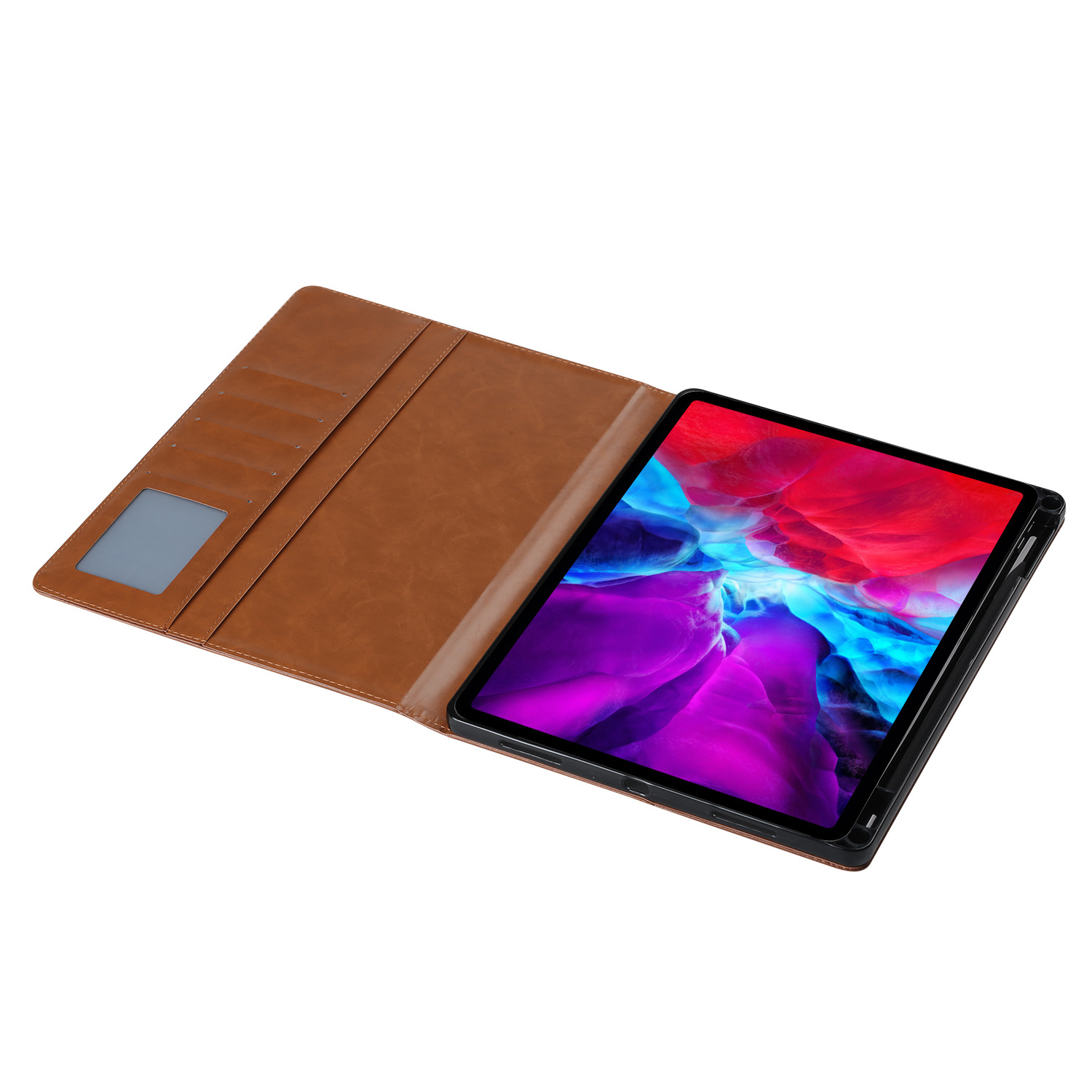 Funda de cuero caliente para Ipad pro de 12,9 pulgadas 2024 funda protectora plana pro13 pulgadas 2024 funda de cuero empresarial