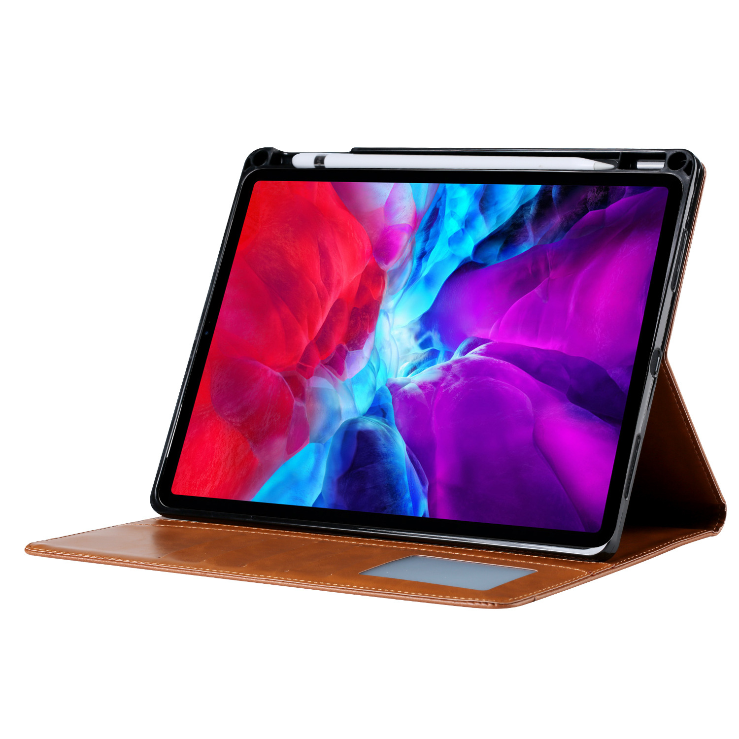 Funda de cuero caliente para Ipad pro de 12,9 pulgadas 2024 funda protectora plana pro13 pulgadas 2024 funda de cuero empresarial