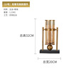 European -style iron electroplated vase decoration model room dining table American hardware insert bottle home soft furnishing metal ornaments