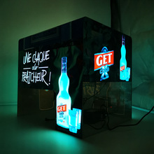 工厂定制EL冷光片冰酒机发光广告新型动感酒也可用于冰桶跨境热销