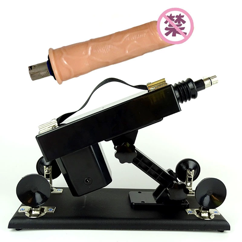 Automatic Telescopic Thrusting Machine, PVC Realistic Dildo, Telescopic & Vibration (39×19×19 cm)