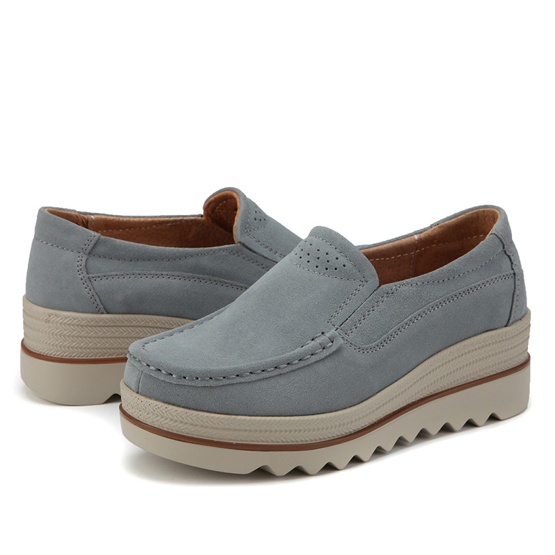 3088 zapatos de mujer taiwaneses grises / 35