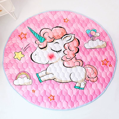 Children's Floor Mat, Ins-Style — Avtomobil döşəmə paspasları - unicorn-15-m-diameter-15-m-diameter