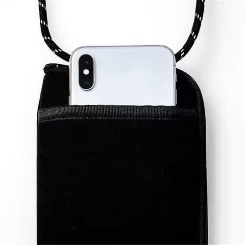 Japanese appendix daily single multifunctional men and women simple shoulder crossbody bag passport bag vertical mobile phone bag small bag