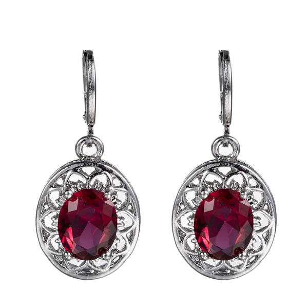Rose earrings