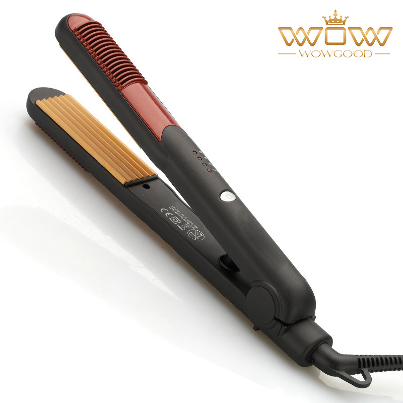 Plancha cerámica para barba y cabello tipo maíz