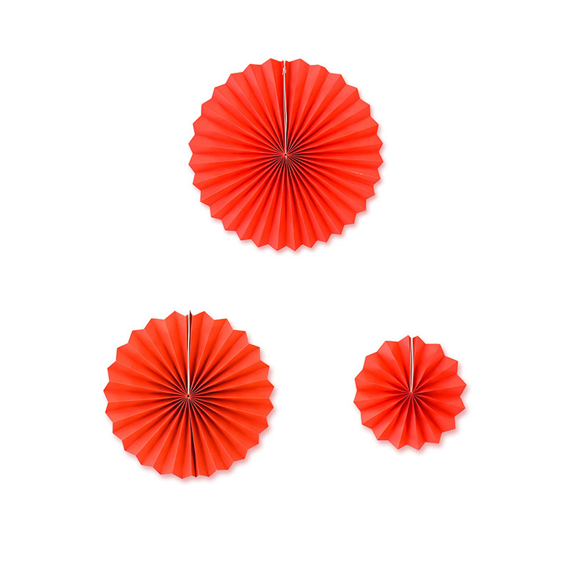 Canasta de flores ventilador plegable ventilador de papel decoración de la habitación de flores ventilador plegable de papel de maní día fiesta de fondo colgante de pared vestido floral material auxiliar