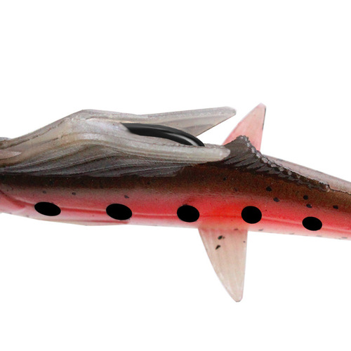 Weihe Luya fake bait package lead fish 8.5cm12.5g with sequins VMC single hook simulation soft bait soft bait wholesale