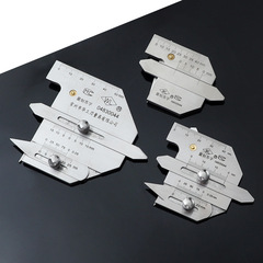 Welding Inspection Gauge, Stainless Steel Weld Toe Gauge, undercut Weld Seam Gauge HJC40 HJC45 HJC60