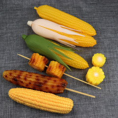 Simulation corn plastic corn section vegetable hot pot restaurant decoration simulation food fake corn model manufacturer