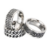 Summer retro ring stainless steel, European style, wholesale